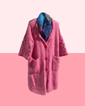Pink mohair coat - TWELVE YARNS
