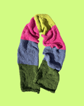 Chunky multi-coloured scarf - TWELVE YARNS