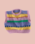 Candy pink vest - TWELVE YARNS