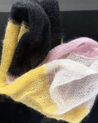 Multi-toned mohair snood - TWELVE YARNS