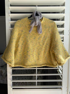 Yellow speckled jersey - TWELVE YARNS