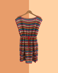 Colourful crocheted dress - TWELVE YARNS