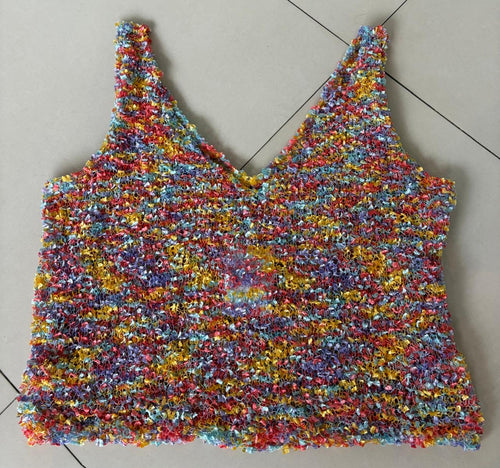 Confetti tank top - TWELVE YARNS