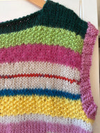 Tutti frutti reversible vest - TWELVE YARNS