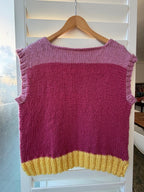 Tutti frutti reversible vest - TWELVE YARNS