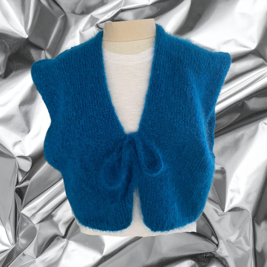 Peacock blue pullover