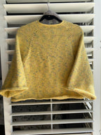 Yellow speckled jersey - TWELVE YARNS