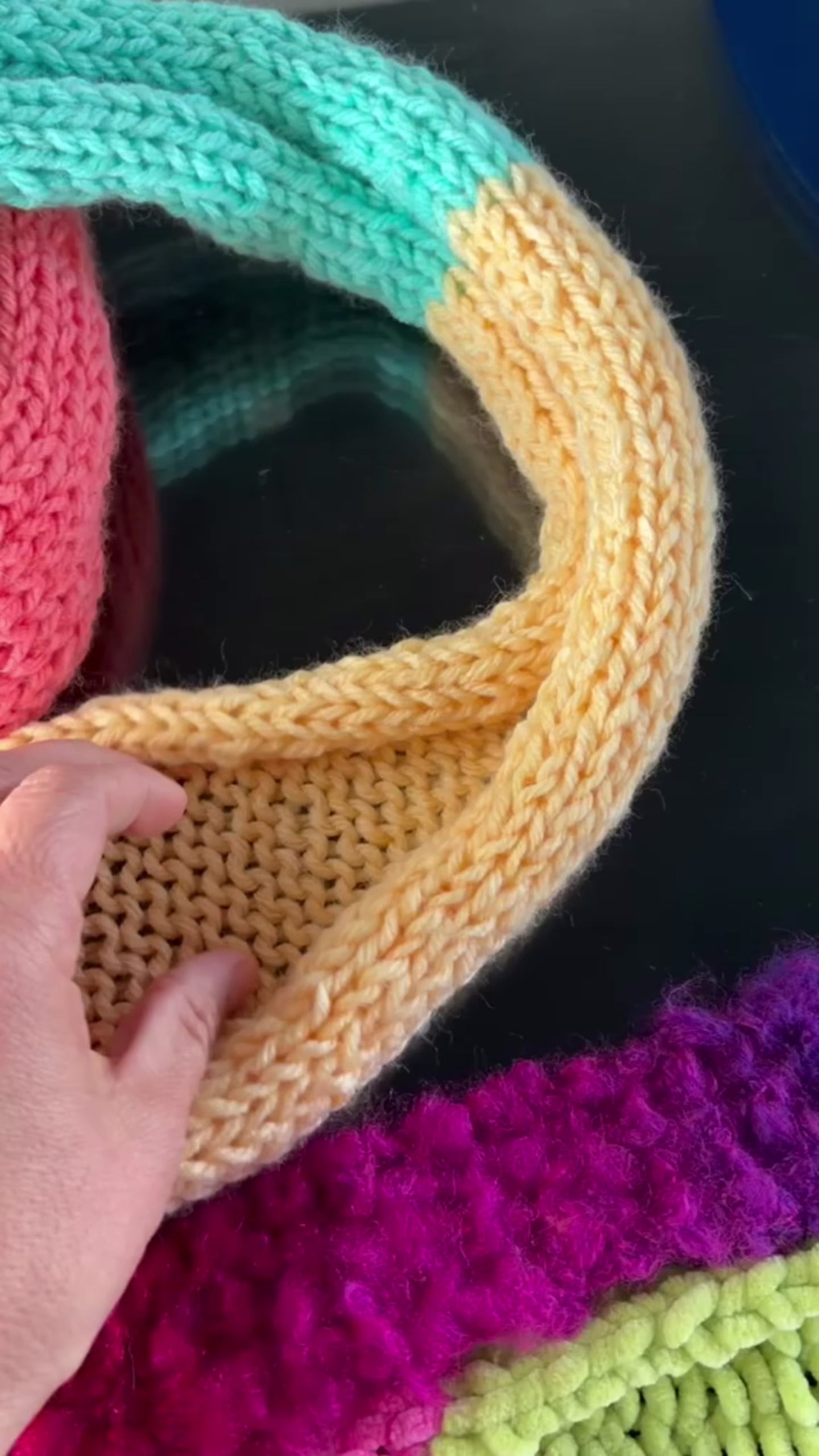 Multi-toned scarf
